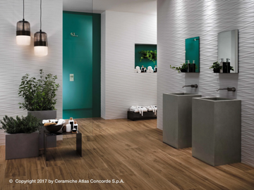 WIND - White-paste 3D Wall Cladding by Atlas Concorde - view 2